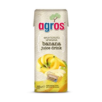 ΧΥΜΟΣ AGROS ΜΠΑΝΑΝΑ 250ml