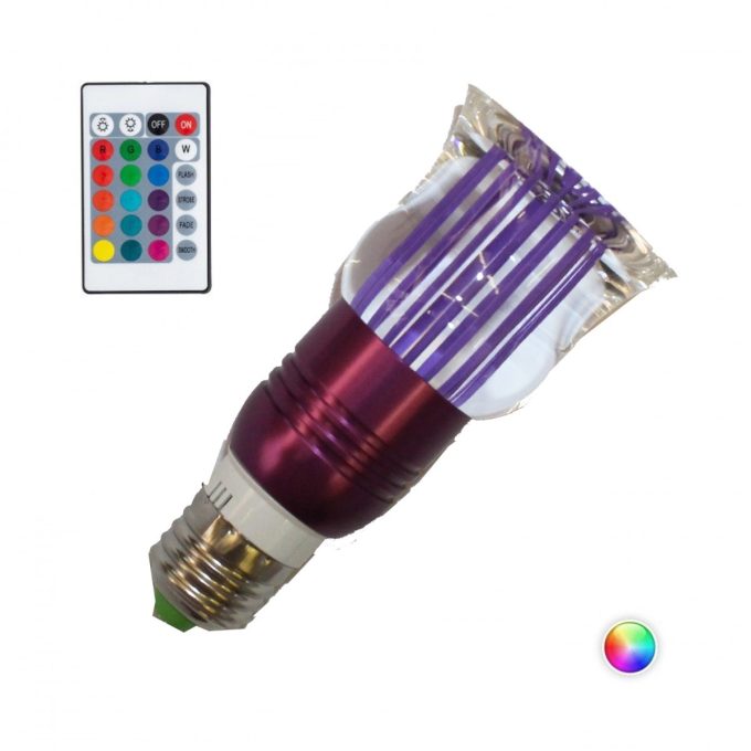 SMART ΛΑΜΠΑ LED ΓΙΑ ΝΤΟΥΙ Ε27 RGB 300-470lm C DESIGN