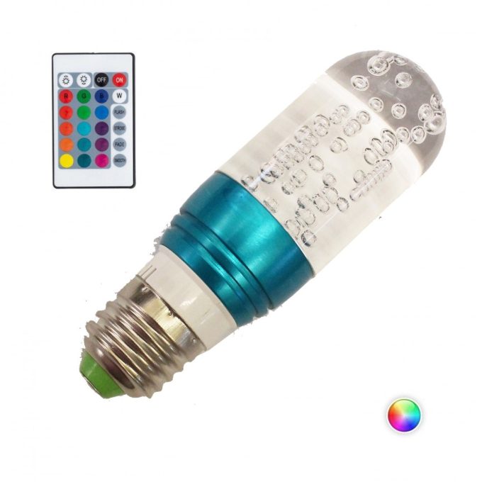 SMART ΛΑΜΠΑ LED ΓΙΑ ΝΤΟΥΙ Ε27 RGB 300-470lm L DESIGN ΜΕ ΤΗΛΕΧΕΙΡΙΣΜΟ