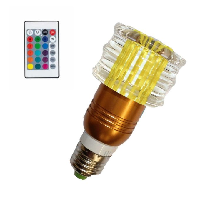 SMART ΛΑΜΠΑ LED ΓΙΑ ΝΤΟΥΙ Ε27 RGB 300-470lm A DESIGN ΜΕ ΤΗΛΕΧΕΙΡΙΣΜΟ