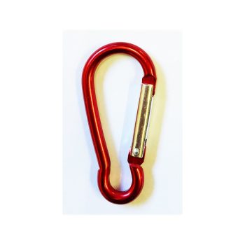 ΜΠΡΕΛΟΚ CARABINER 6,5cm ΚΟΚΚΙΝΟ