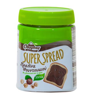 SUPERSPREAD ΟΛΥΜΠΟΣ ΠΡΑΛΙΝΑ ΜΕ STEVIA 350gr