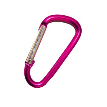 ΜΠΡΕΛΟΚ CARABINER 4,5cm ΡΟΖ