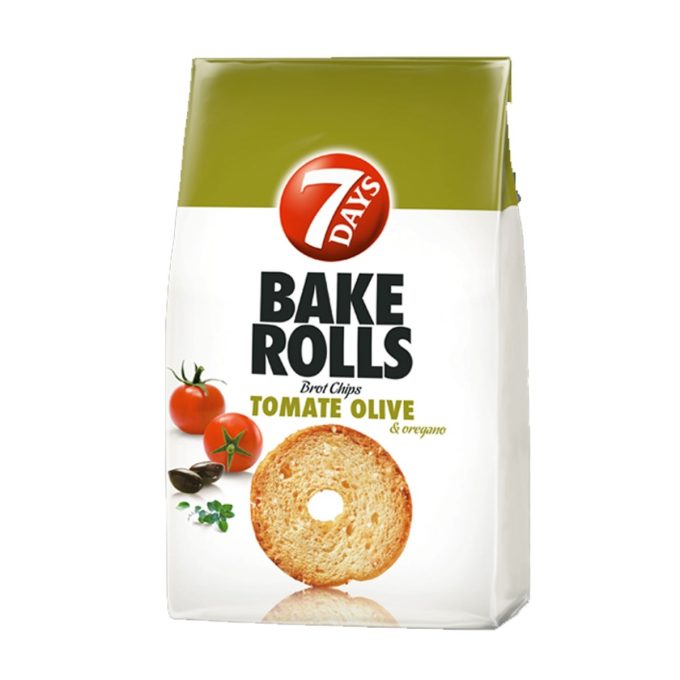 BAKE ROLLS TOMATO OLIVE 80gr