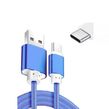 ΚΑΛΩΔΙΟ ΦΟΡΤΙΣΗΣ USB TYPE C ΜΠΛΕ 164cm