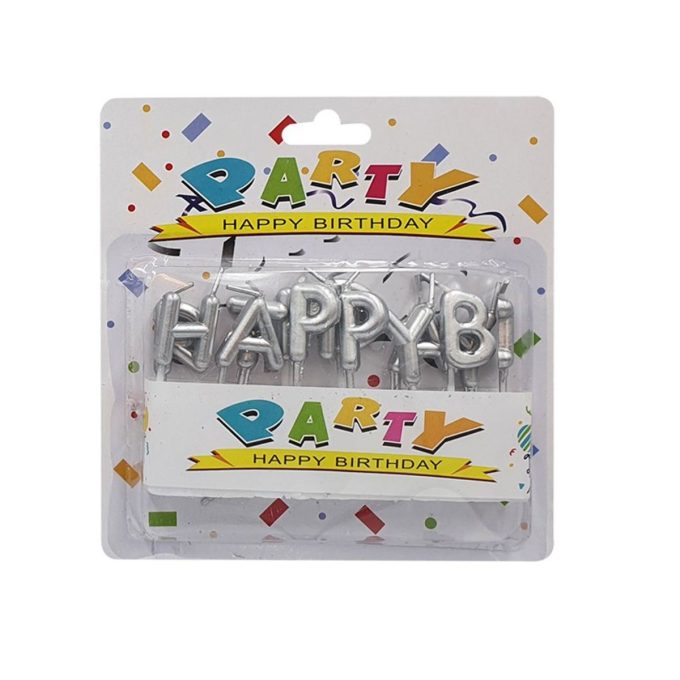 ΚΕΡΑΚΙΑ ΓΕΝΕΘΛΙΩΝ "HAPPY BIRTHDAY" ΑΣΗΜΙ