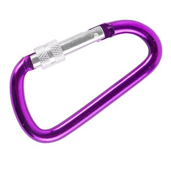  ΜΠΡΕΛΟΚ CARABINER 7,2cm ΜΕ ΑΣΦΑΛΕΙΑ ΜΩΒ