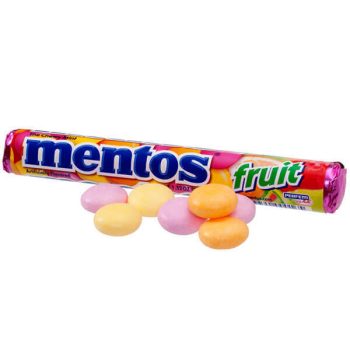 ΚΑΡΑΜΕΛΕΣ MENTOS FRUIT 37.5gr