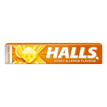 ΚΑΡΑΜΕΛΕΣ HALLS HONEY & LEMON SUGARFREE