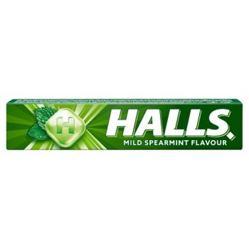 ΚΑΡΑΜΕΛΕΣ HALLS MILD SPEARMINT SUGARFREE 32gr