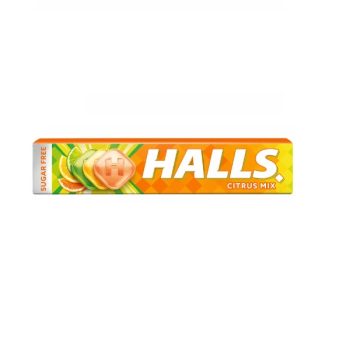 ΚΑΡΑΜΕΛΕΣ HALLS CITRUS SUGARFREE 32gr