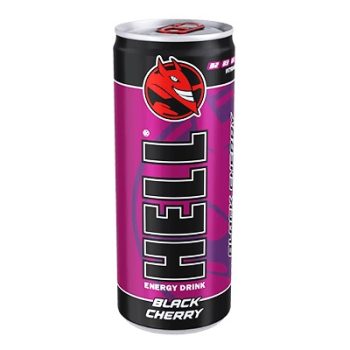 ENERGY DRINK HELL BLACK CHERRY 250ml