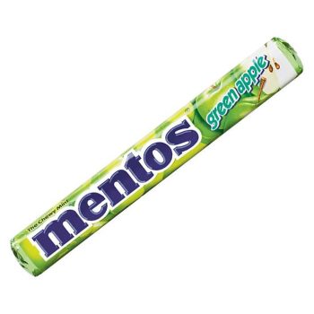 ΚΑΡΑΜΕΛΕΣ MENTOS GREEN APPLE 37.5gr